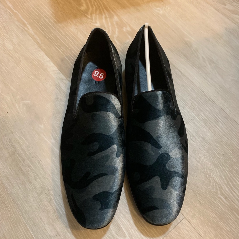 Blue/ Grey Camouflage Aldo Shoes